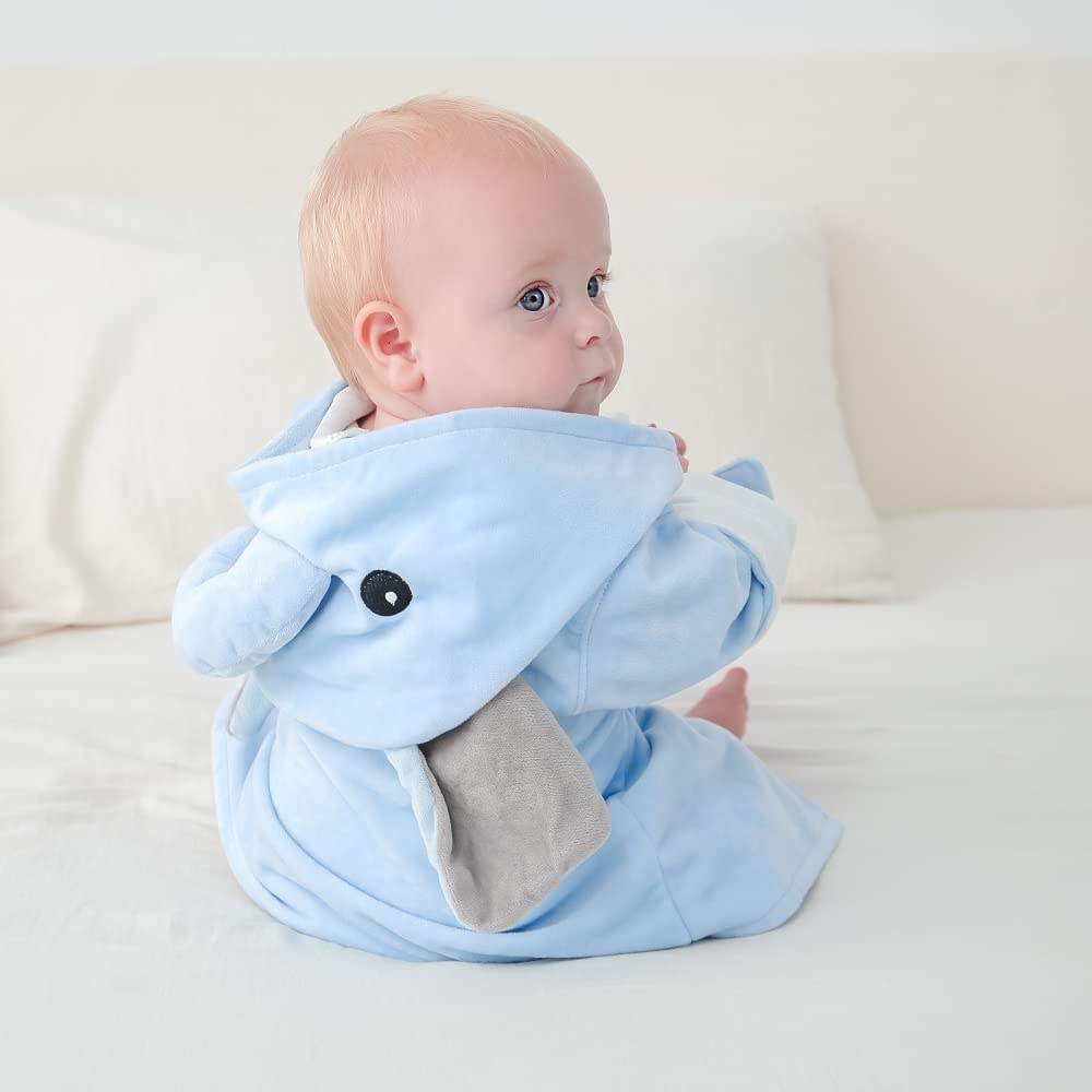SZCQ newborn to toddler towel use-case highlights versatile bathwear for every stage.
