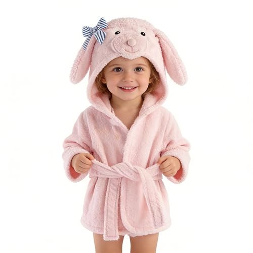 SZCQ size L towel fits 5-6 years with durable hooded design.