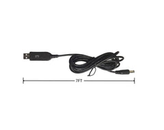SZFMSWE compact 12V adapter fits neatly in vehicles for simple installation.