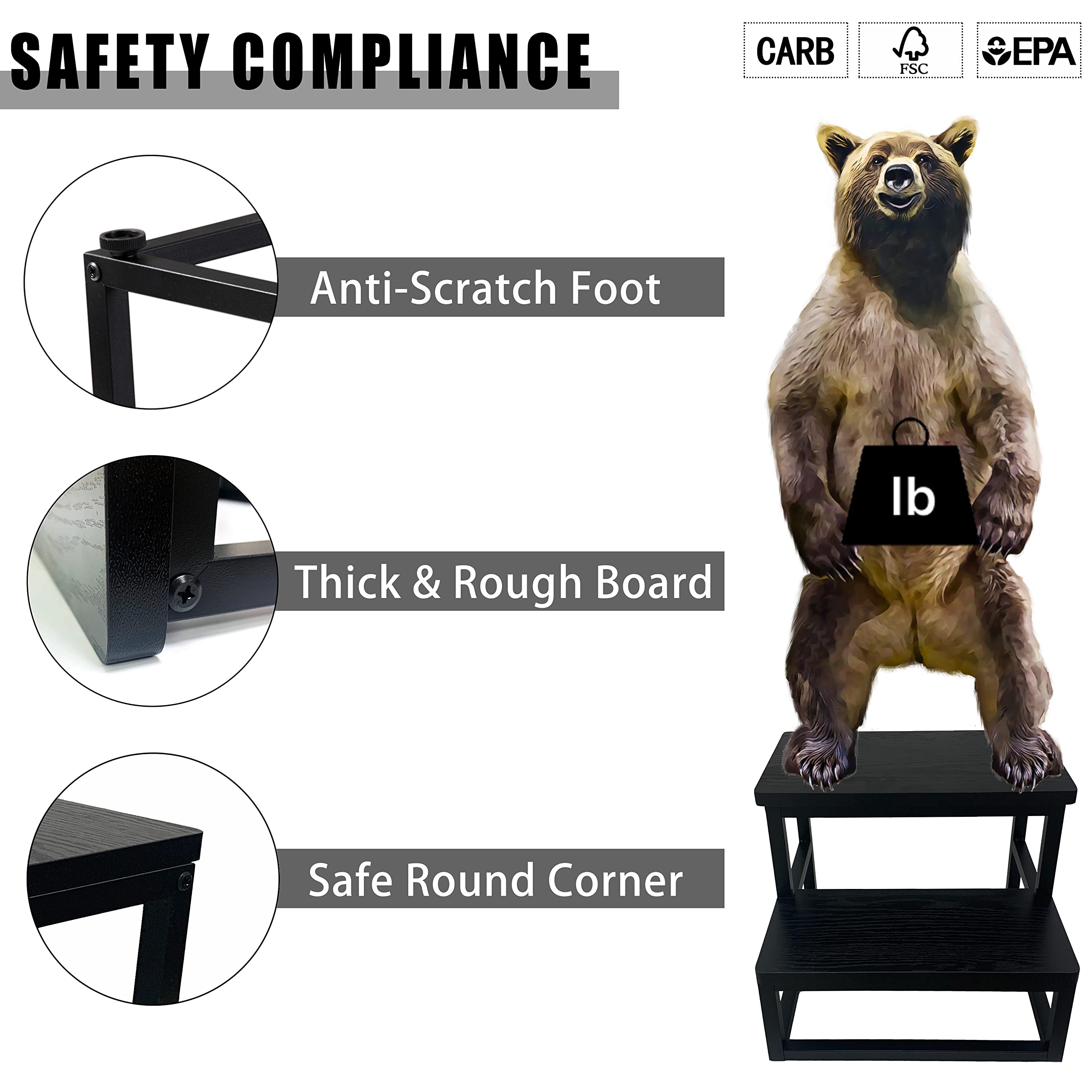 SZLHANJZ step stool suitable for adults and kids usage