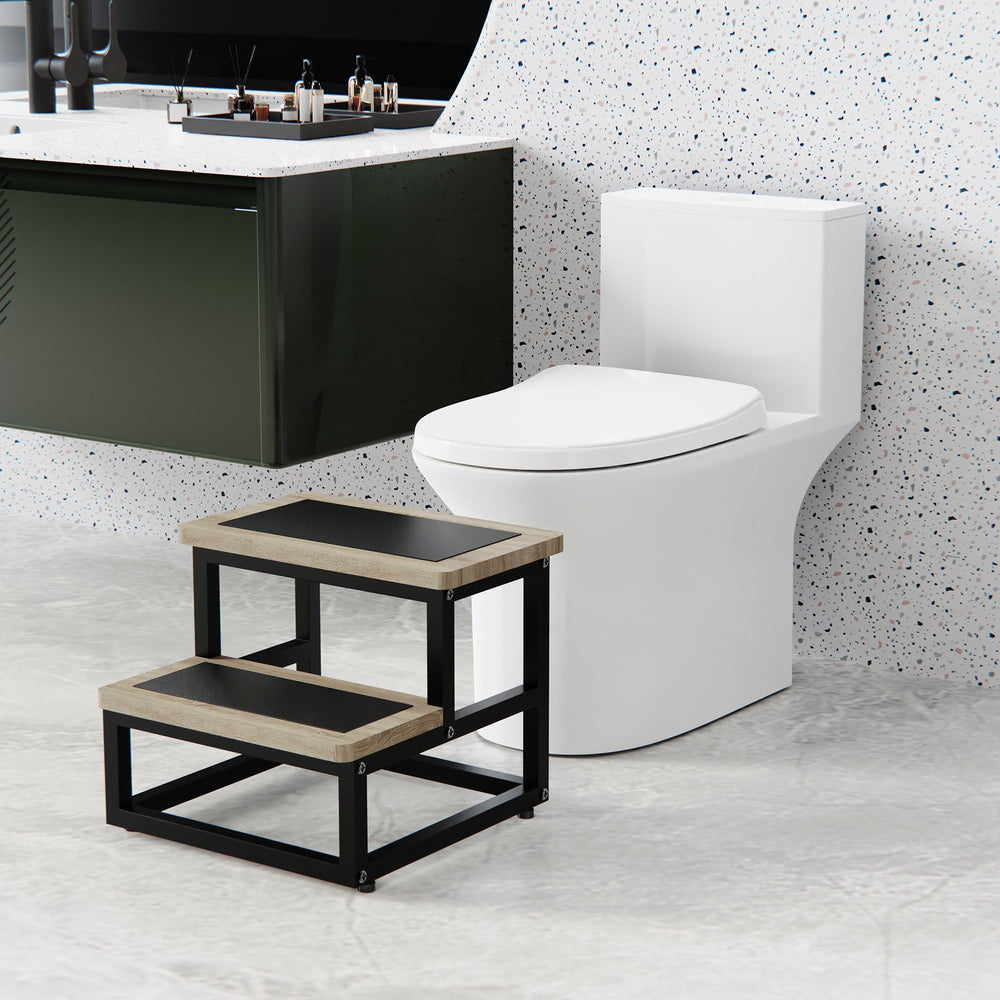 SZLHANJZ step stool beige kitchen use for countertop access.