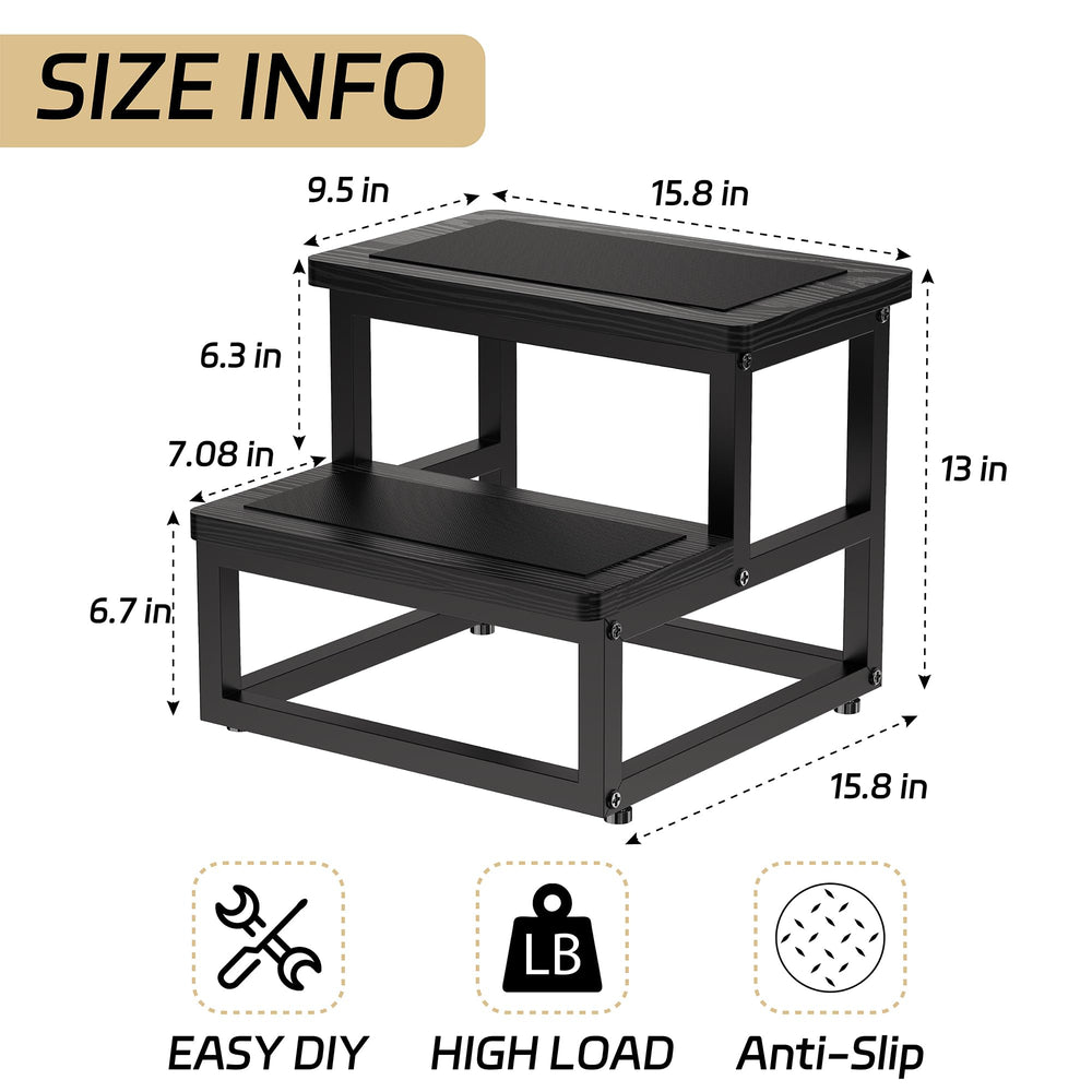 SZLHANJZ step stool with round corners improving safety and comfort