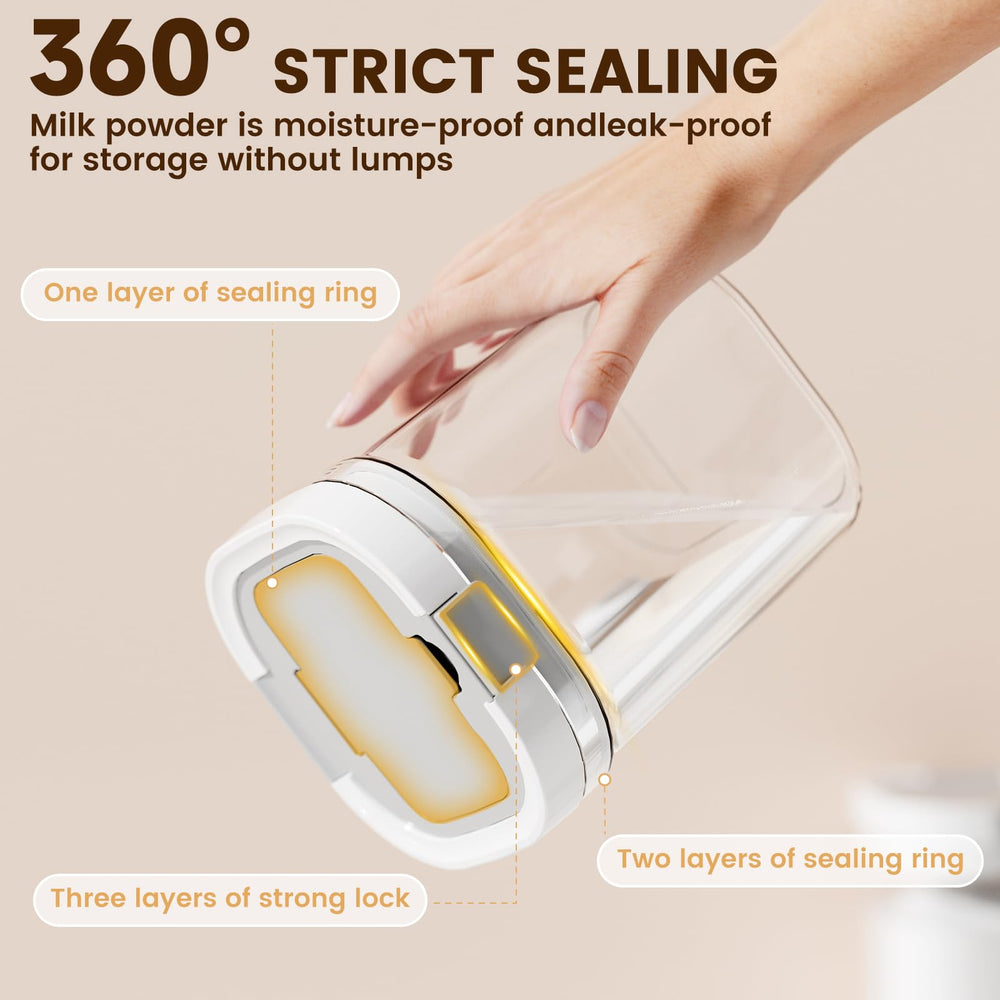 SZRUNZHU wide mouth opening for easy filling and cleaning