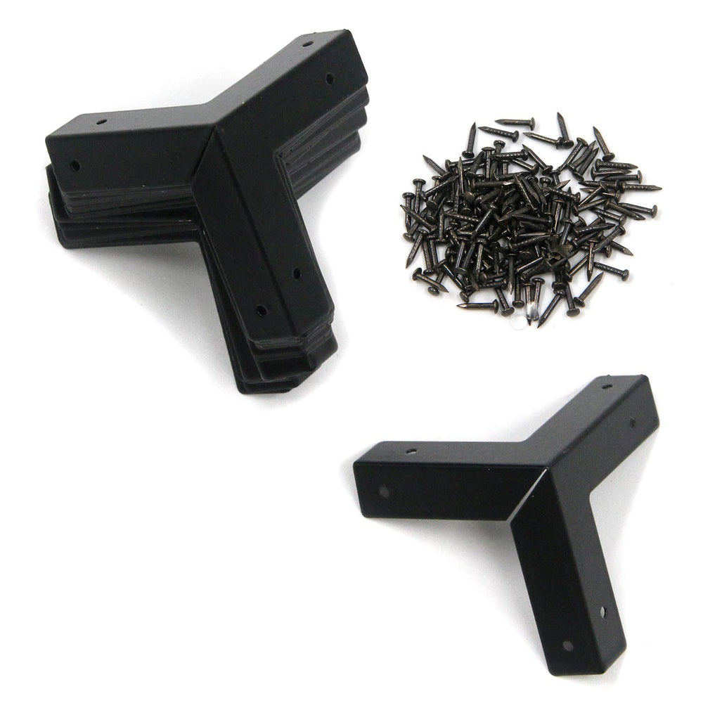 T Tulead corner protector close-up; durable iron edge guard for furniture protection.