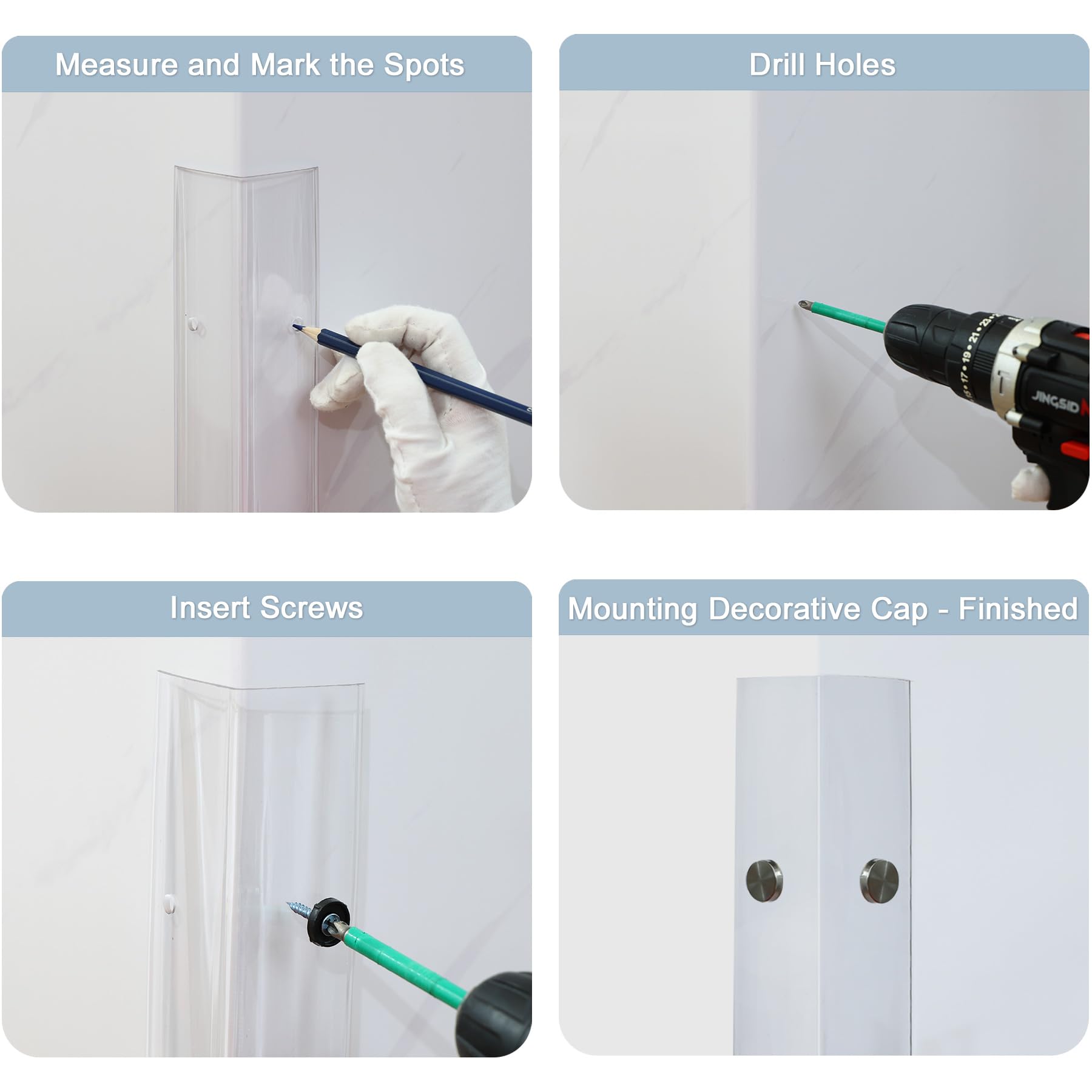 Taaizau corner protector suitable for living rooms, blending with decor.