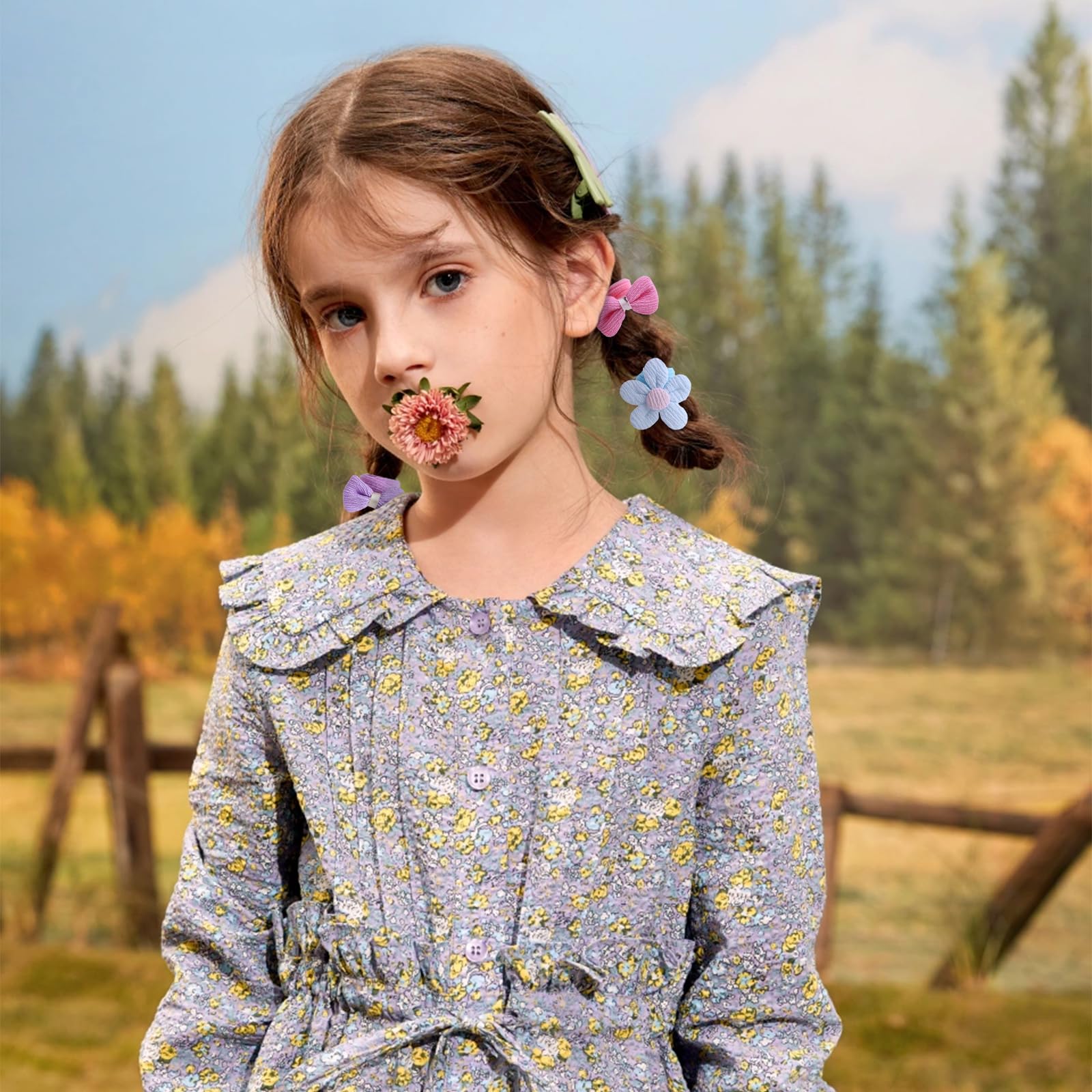 TAANGTHOSE toddler hair ties on the go ideal for quick ponytails