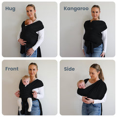 TAB baby wrap breathable-soft-fabric provides comfortable daily wear