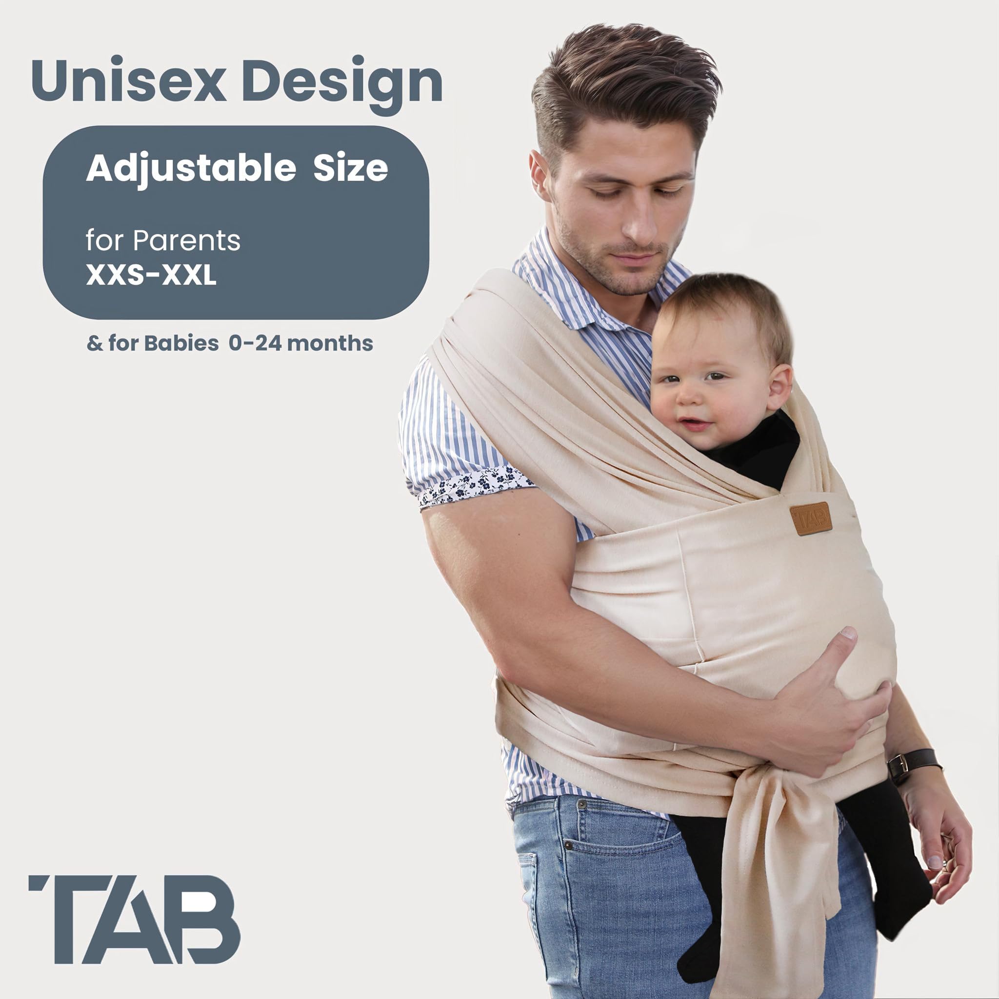 TAB carrier safety-compliant design with simple wearing.