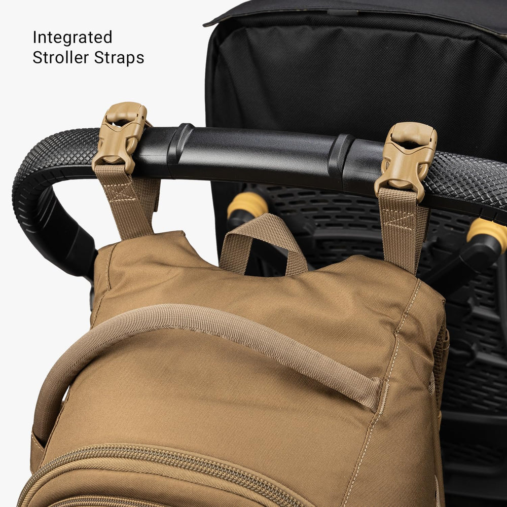 Tactical Baby Gear Daypack YKK zippers promise smooth, long-lasting performance