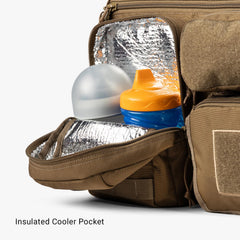 Tactical Baby Gear Deuce 4th Gen MOLLE webbing for modular expansion.