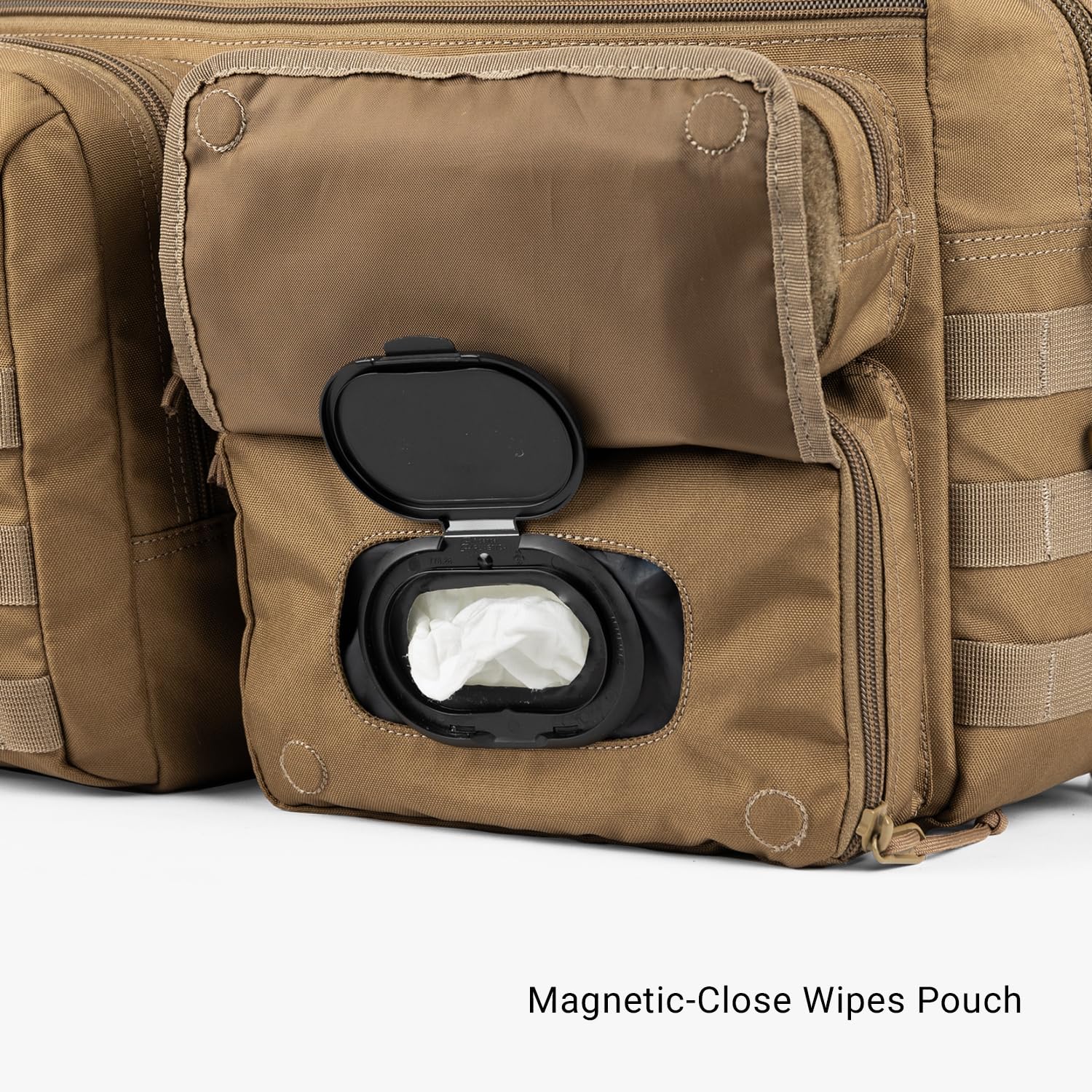 Tactical Baby Gear Deuce 4th Gen thermal cooler pocket keeps snacks fresh.