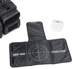 Tactical Baby Gear Deuce Diaper Bag thermal cooler pocket keeps snacks cool on trips.