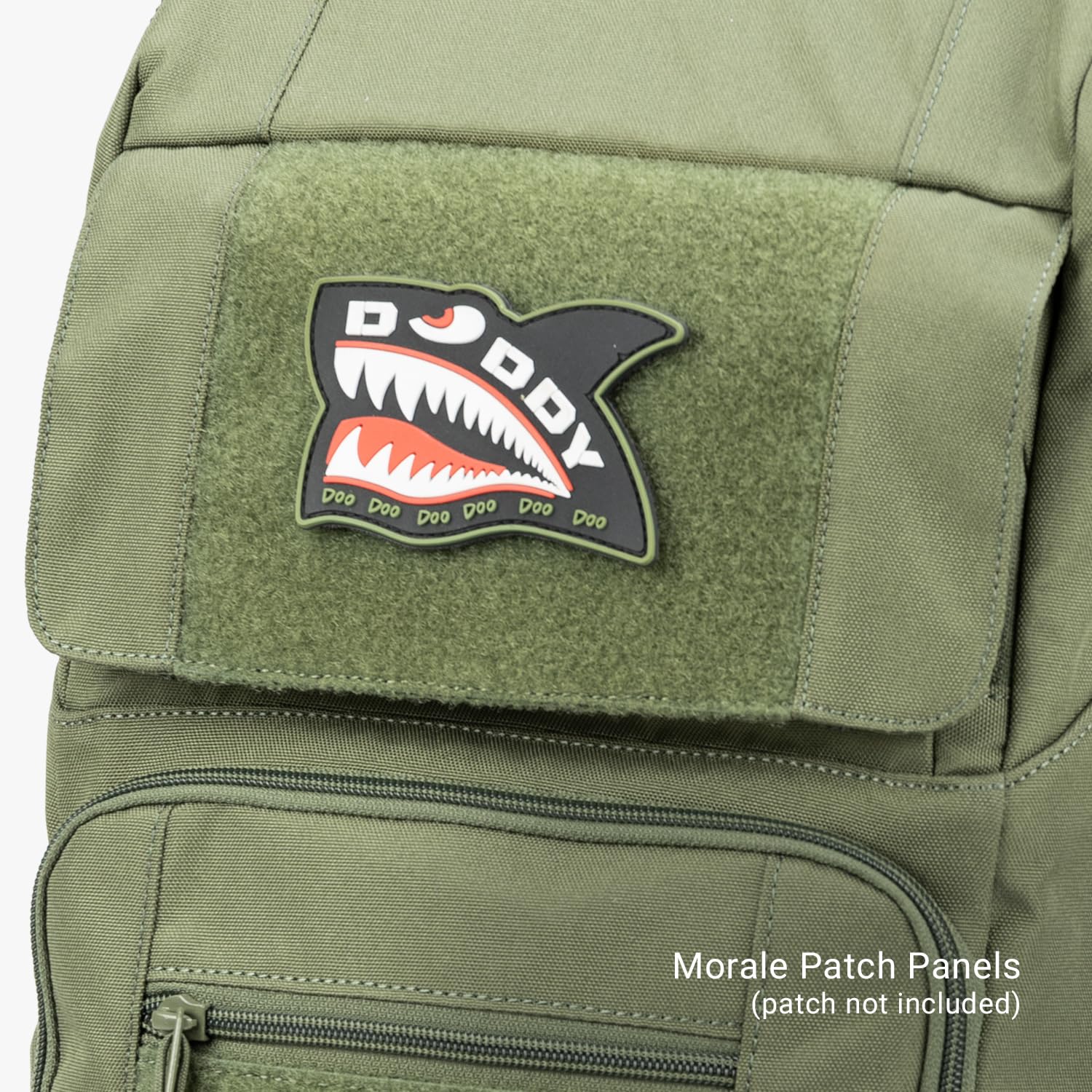 Tactical Baby Gear Everyday Diaper Bag cooler pouch keeping drinks and snacks within easy reach.