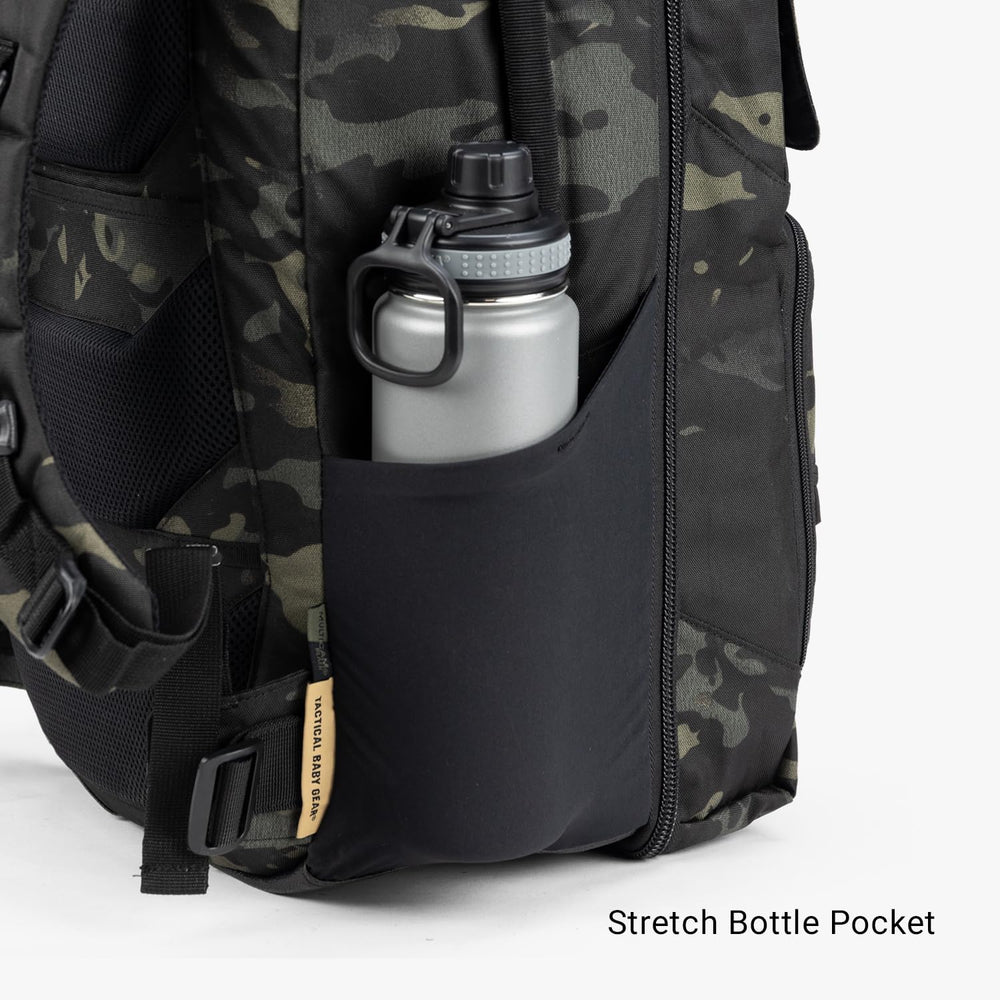Tactical Baby Gear Everyday Tactical Diaper Bag Backpack included changing mat for on-the-go changes.