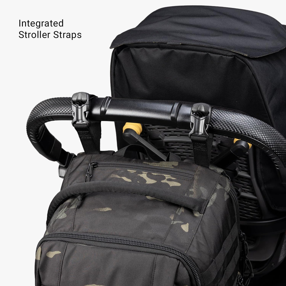 Tactical Baby Gear Everyday Tactical Diaper Bag Backpack durable fabric and hardware built to last.