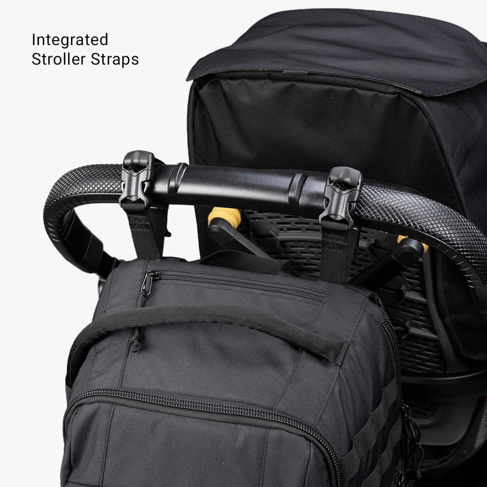 Tactical Baby Gear Everyday tactical diaper bag water-resistant 600D fabric endures daily use.