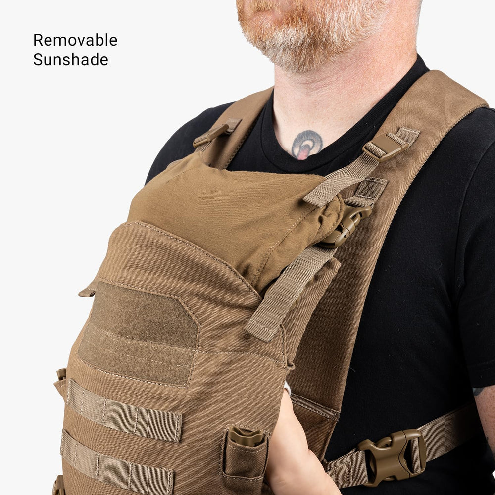 Tactical Baby Gear cushioned interior padding adds gentle comfort for baby.