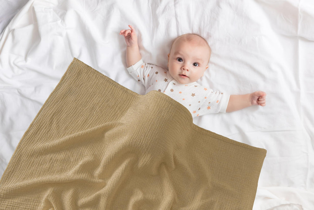 TADO MUSLIN two-pack colors show complementary sets for easy rotation.