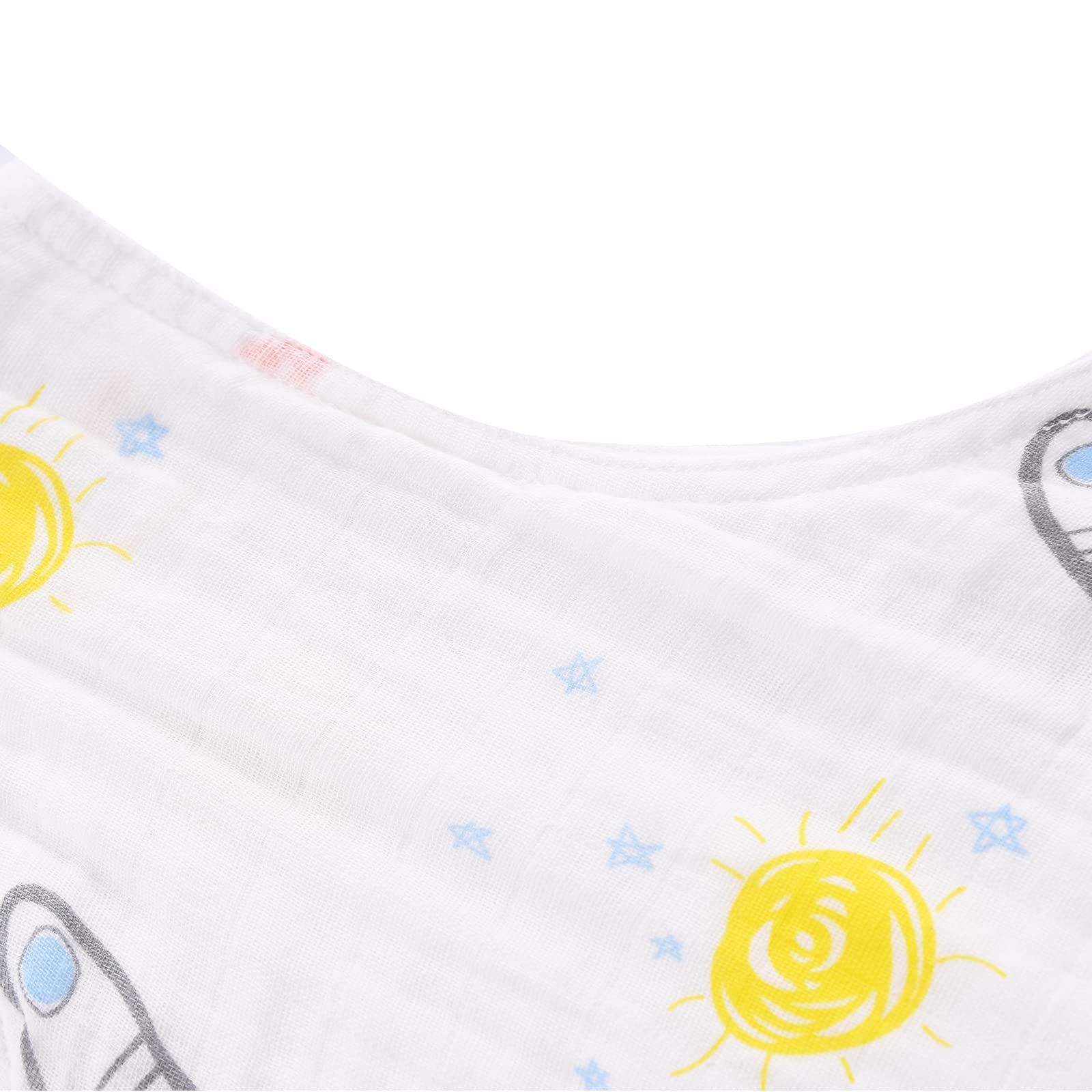 TADO MUSLIN Care/wash closeup demonstrates durable wash after wash softness retention