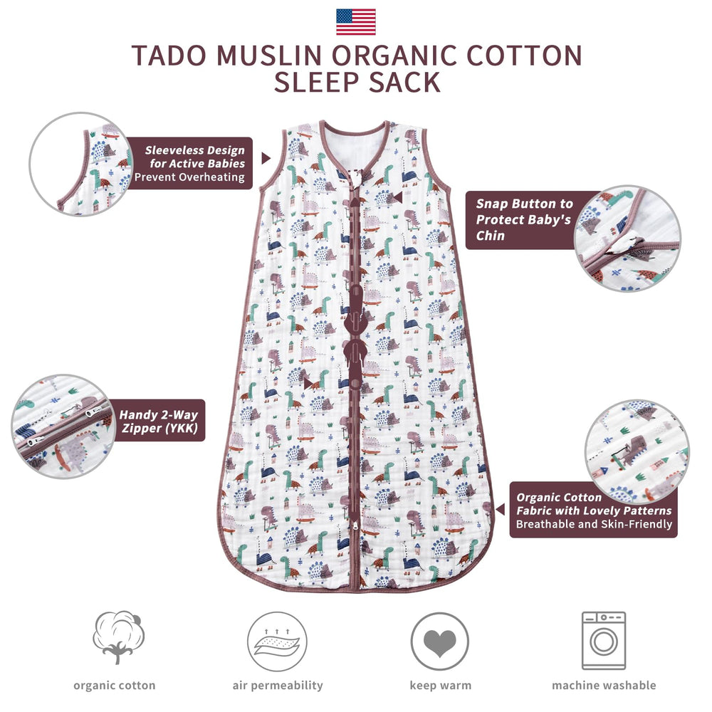 TADO MUSLIN four-layer muslin close-up emphasizes softness and breathability