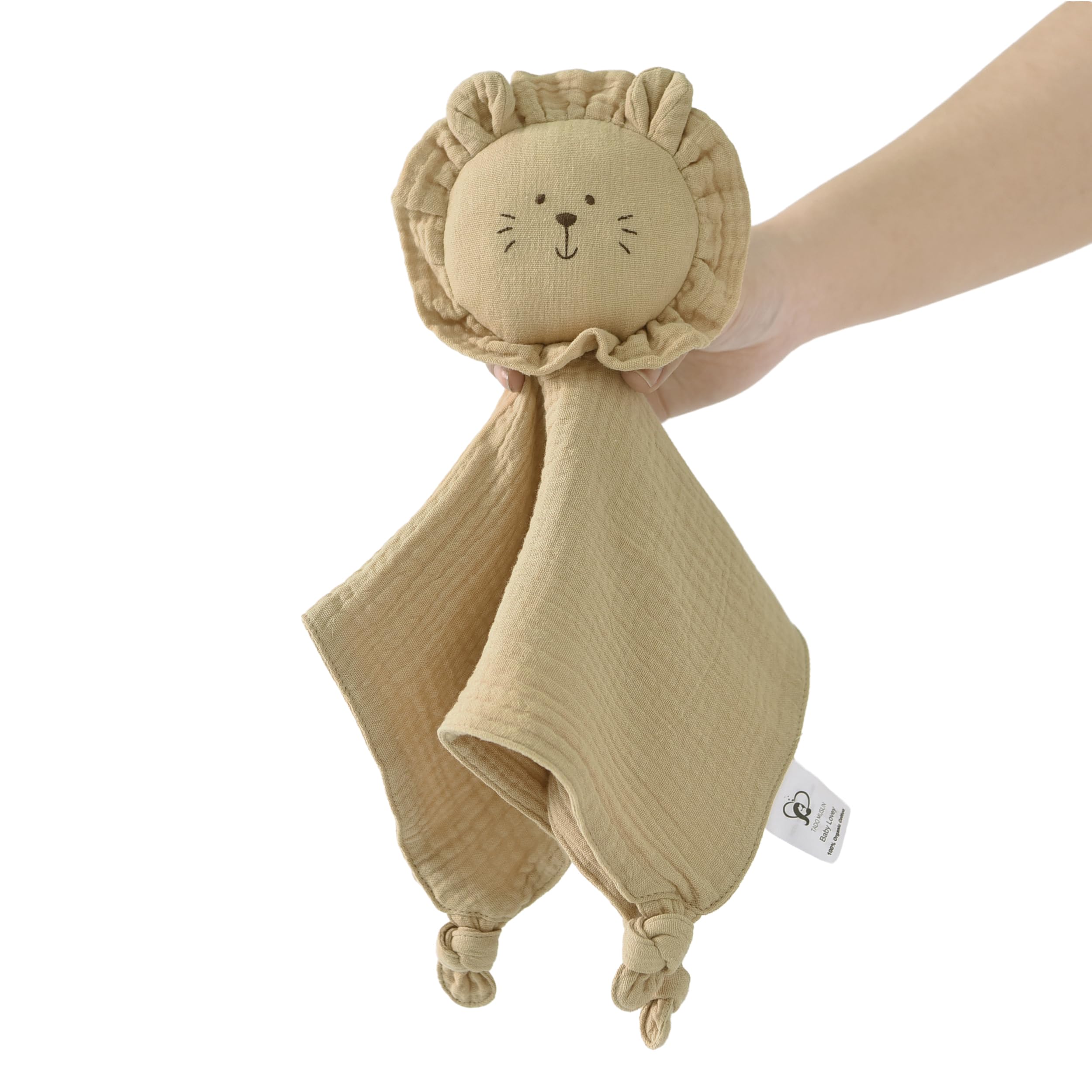 TADO MUSLIN machine washable care image demonstrates easy cleaning and lasting softness.