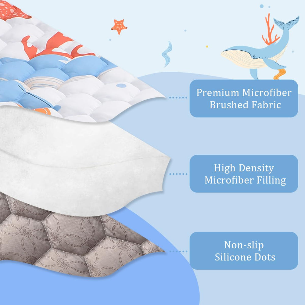 TADO MUSLIN machine washable for easy cleanup after messy play.