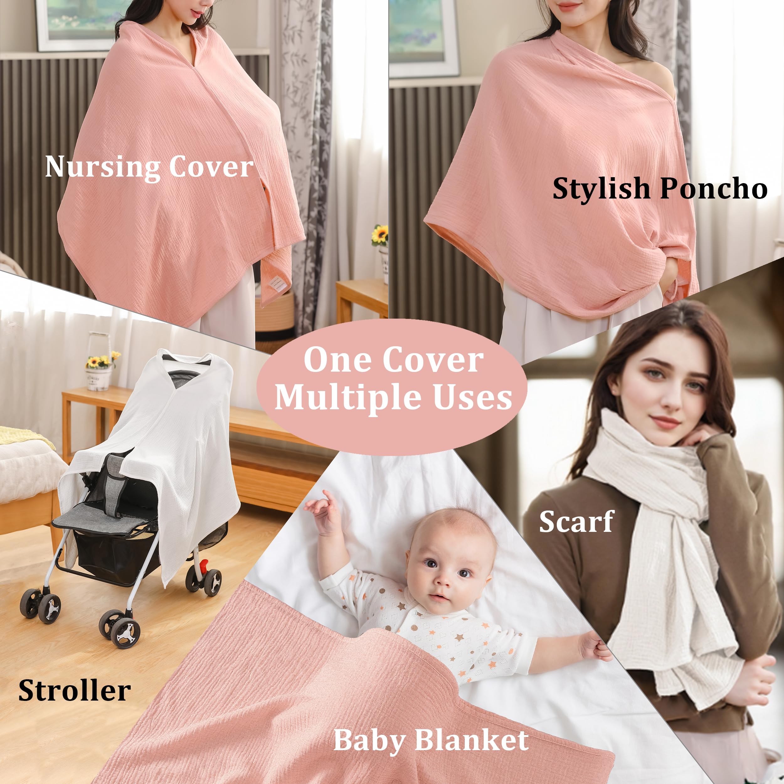 TADO MUSLIN 2-pack display highlights easy rotation with clean covers.