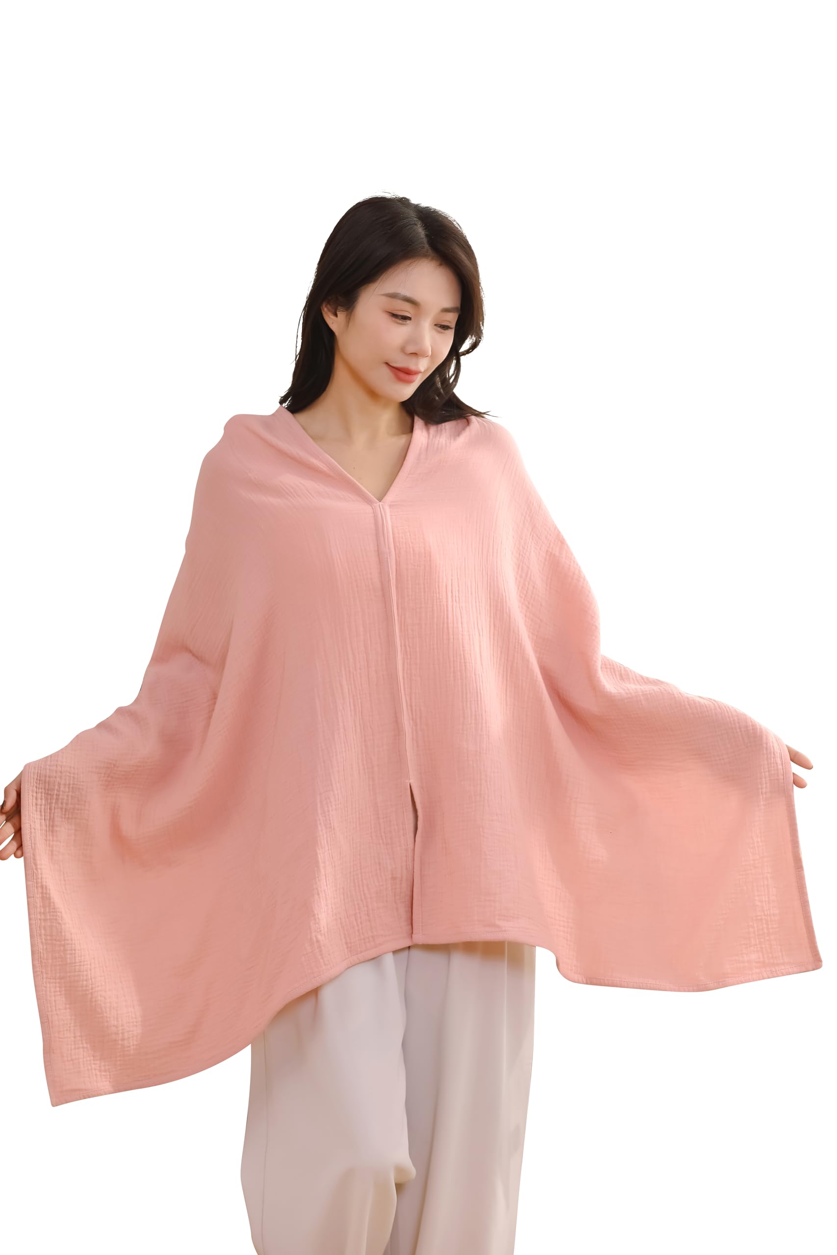 TADO MUSLIN close-up reveals soft organic cotton muslin texture and airflow.