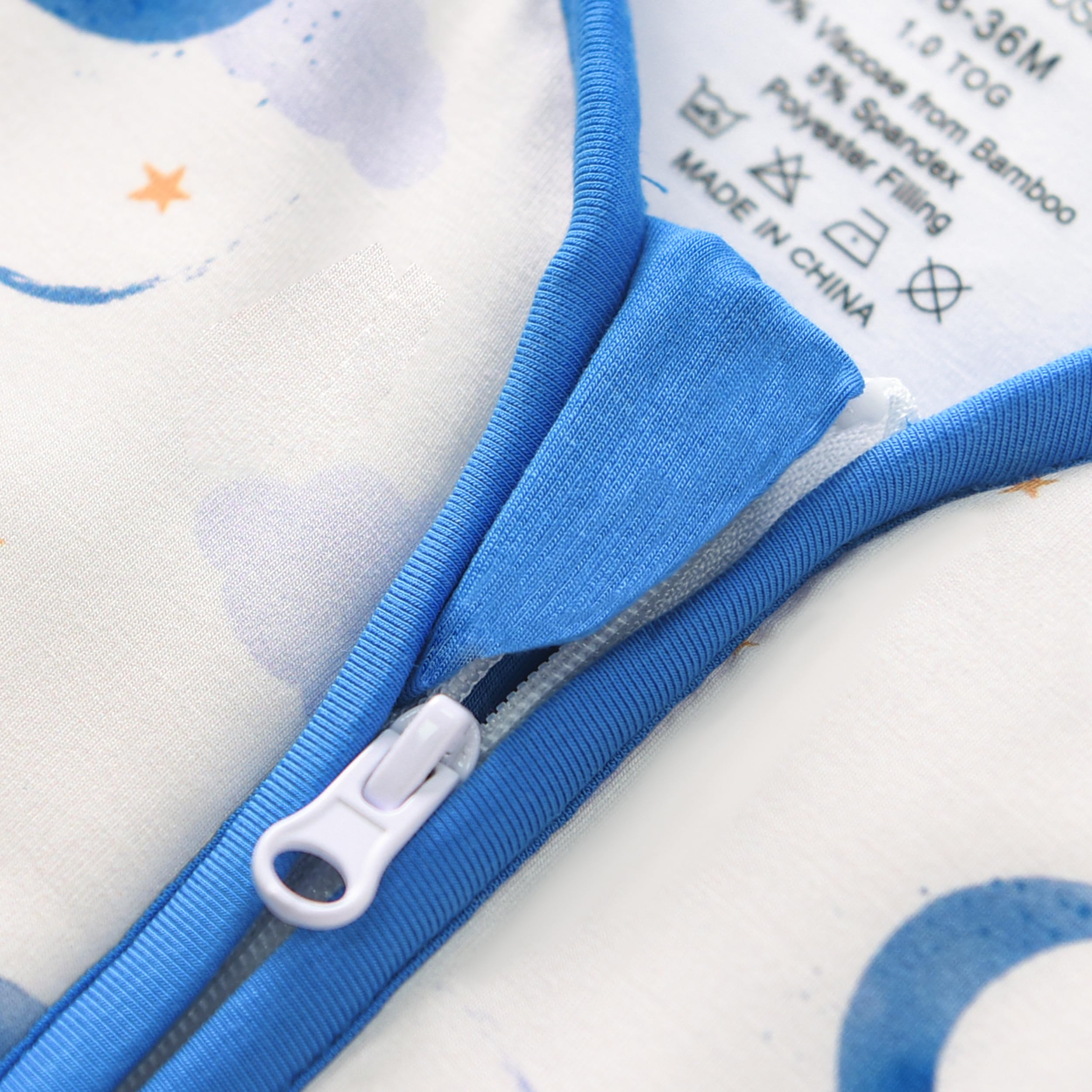 TADO MUSLIN OEKO-TEX certified sleep sack signals safety and quality.