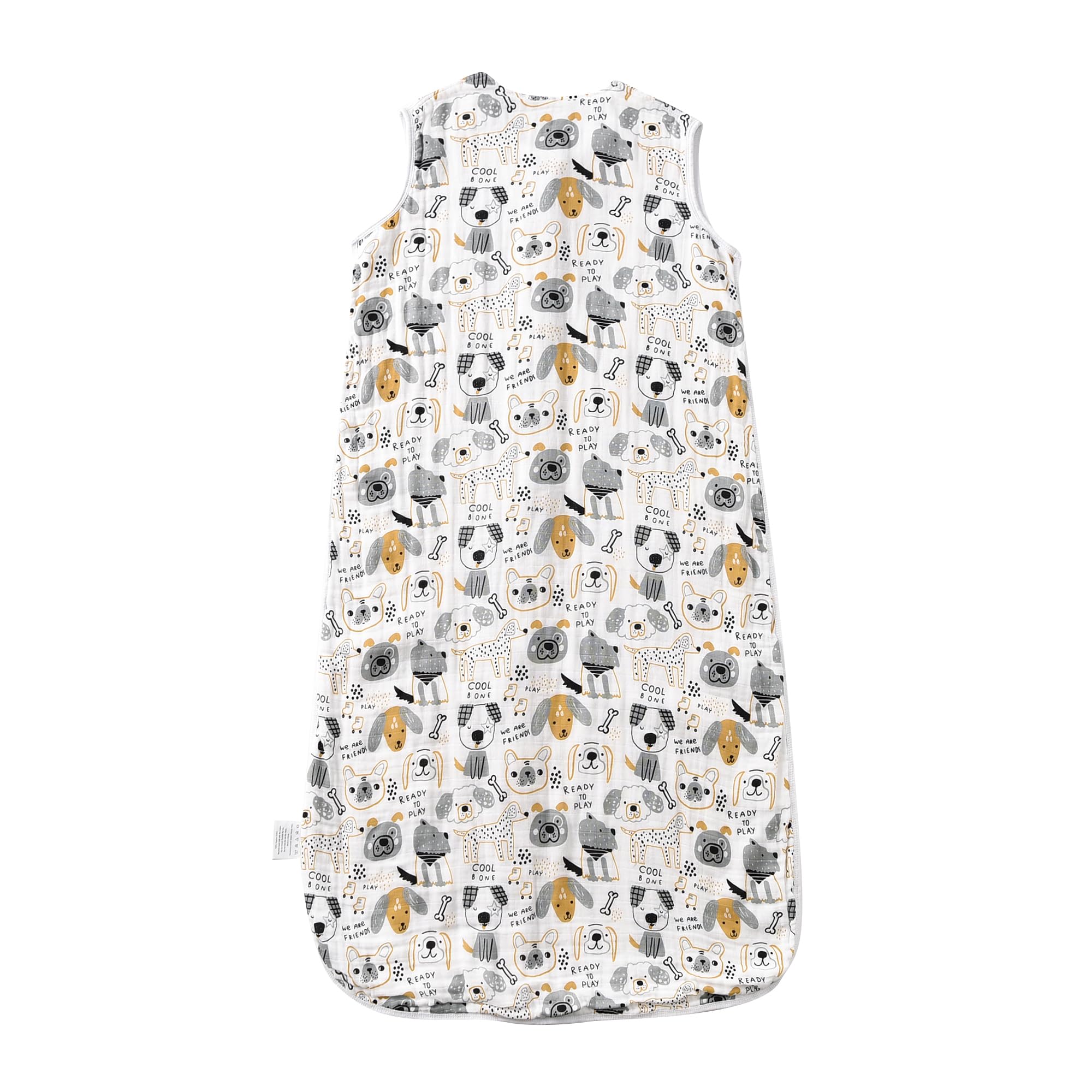 TADO MUSLIN OEKO-TEX label indicates certified materials and quality