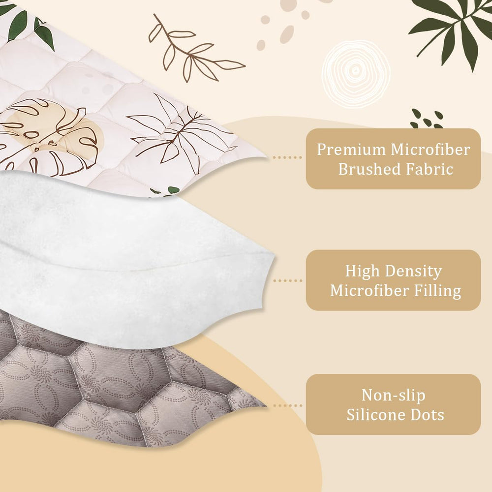 TADO MUSLIN boho-design mat adds stylish play space
