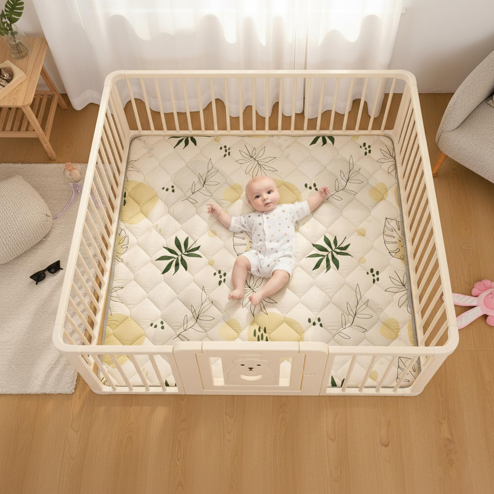 TADO MUSLIN whale-design mat features fade-resistant colors
