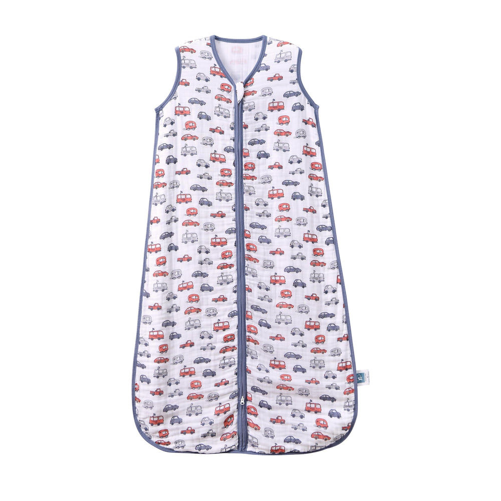 TADO MUSLIN Sleep Sack front view in 2-4T size, breathable four-layer muslin.