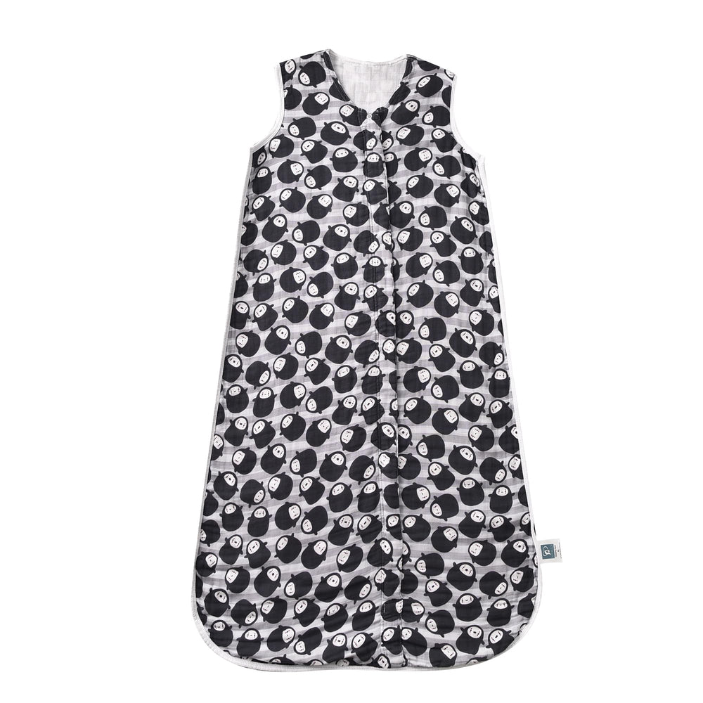 TADO MUSLIN sleep sack sleeveless design shows breathable comfort for growing toddlers.