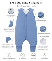 TADO MUSLIN 2-way zipper with guards for easy night changes