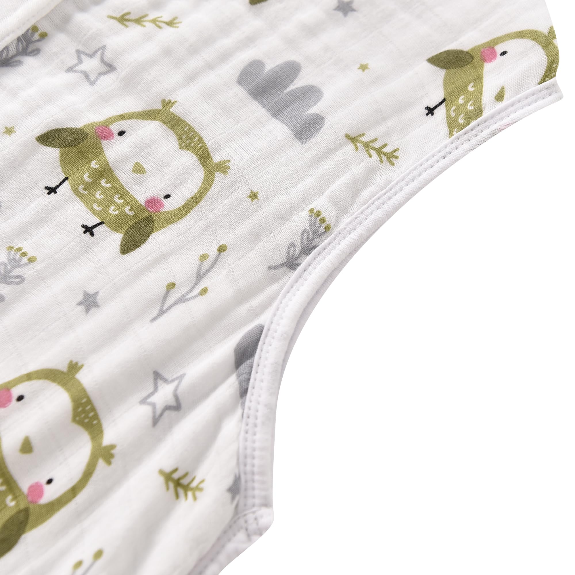 TADO MUSLIN Sleep Sack 39in size label indicates roomy fit for growing toddlers.