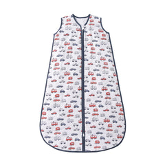 TADO MUSLIN sleep sack fabric closeup highlighting soft bamboo rayon texture for comfort