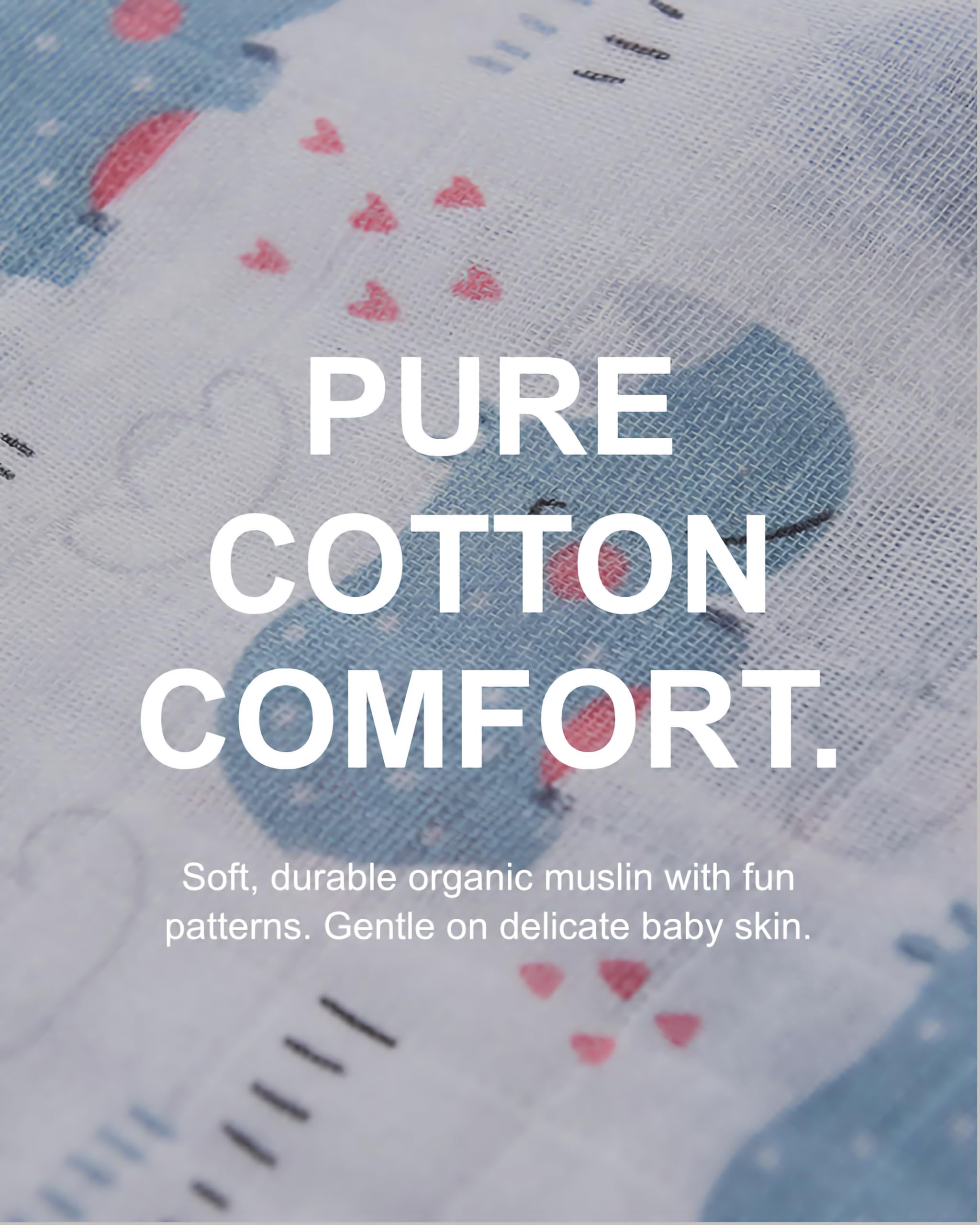 TADO MUSLIN sleep sack GOTS-certified fabric ensures safe materials.