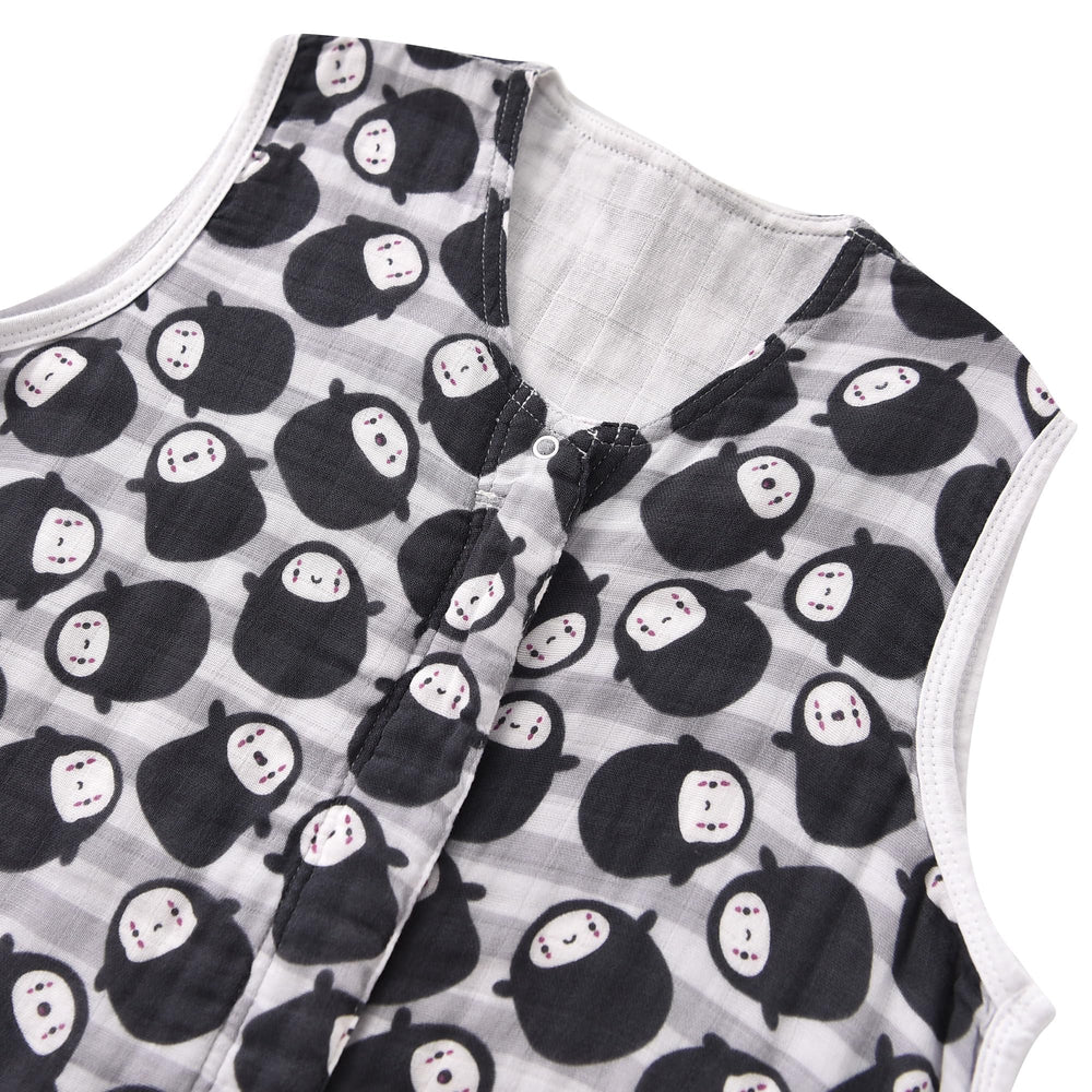 TADO MUSLIN sleep sack OEKO-TEX certification badge communicates material safety and trust.