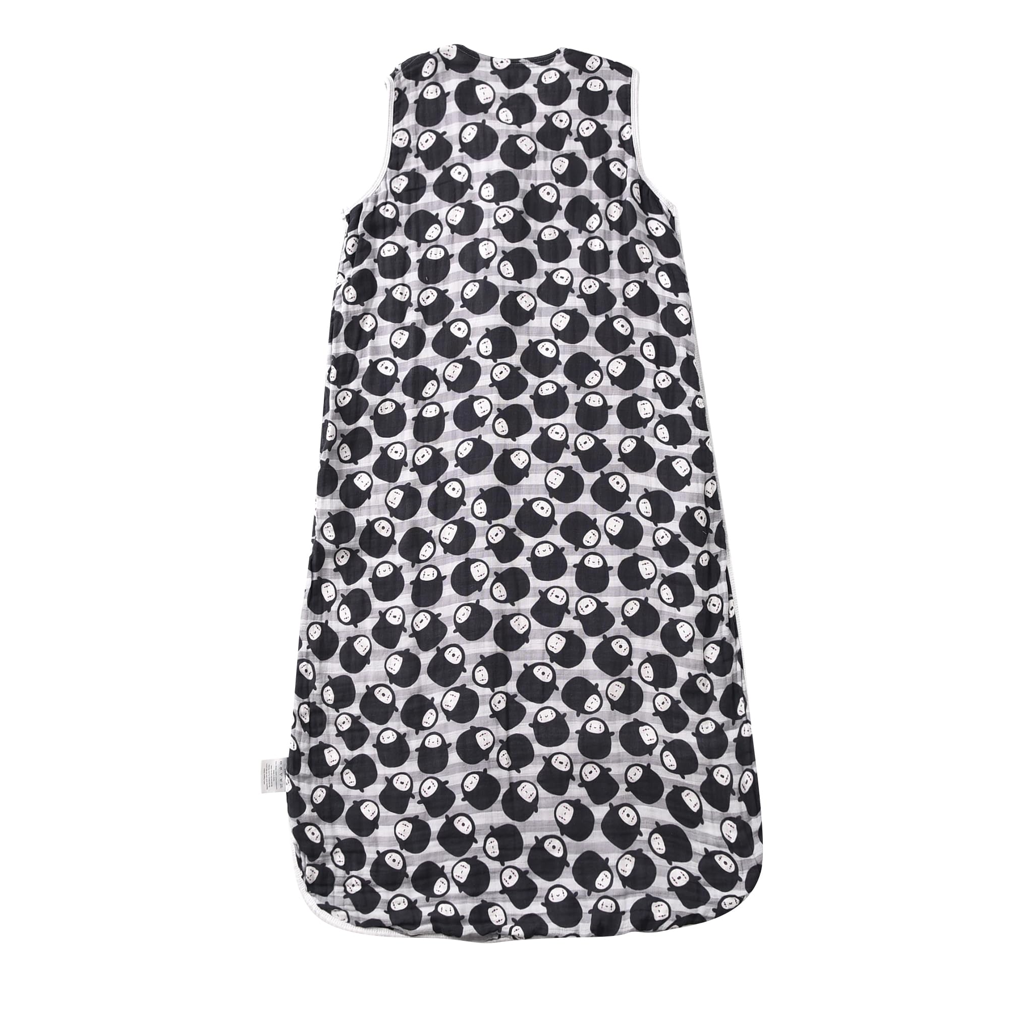 TADO MUSLIN sleep sack organic cotton muslin close-up highlights soft gentle touch for tender skin.