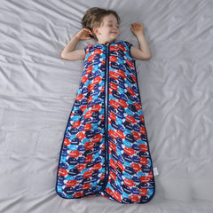 TADO MUSLIN wearable blanket designed for 61 to 68 F room temps.