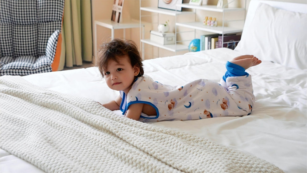 TADO MUSLIN two-way zipper for easy night diaper changes