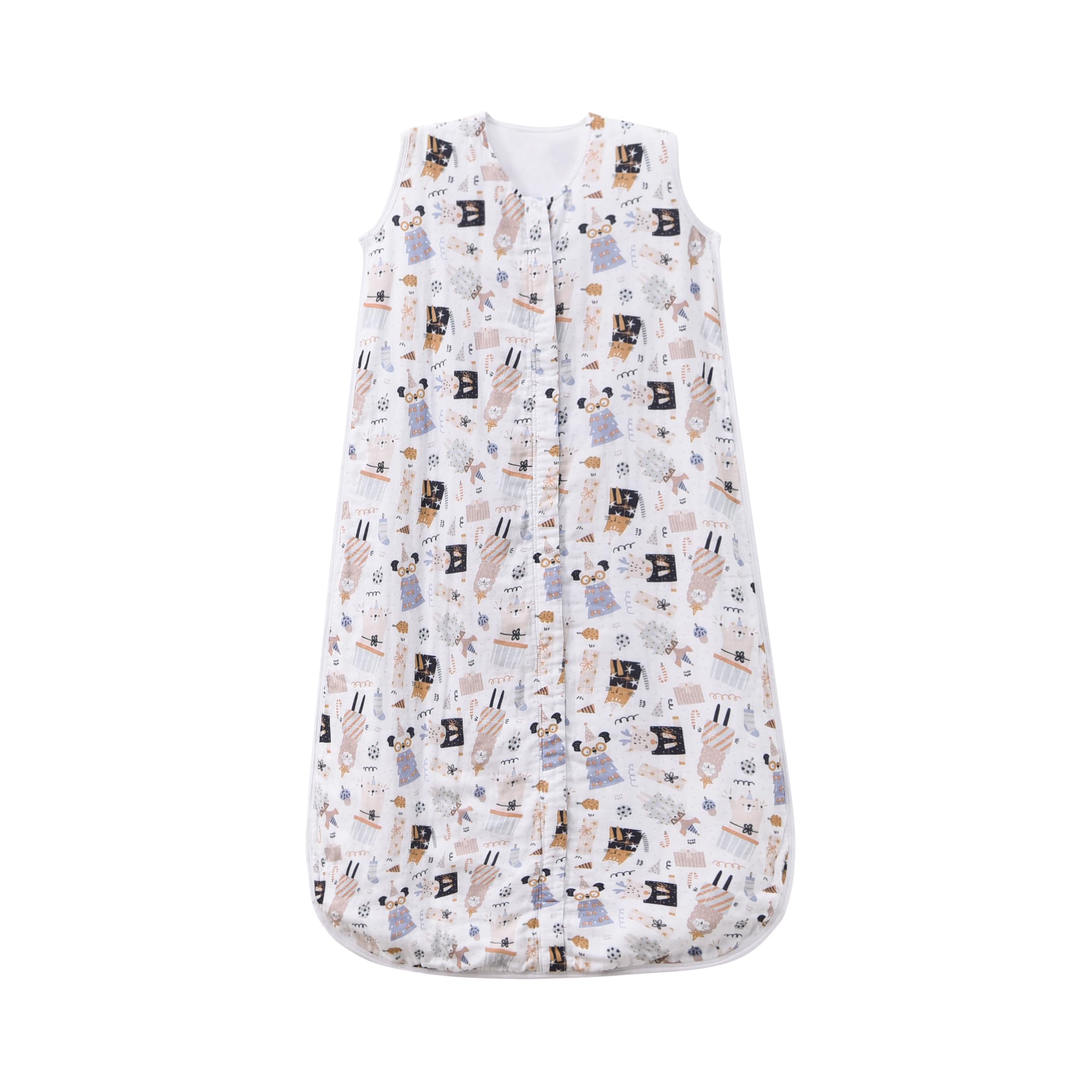 TADO MUSLIN Toddler Sleep Sack in a warm room for cozy nights.