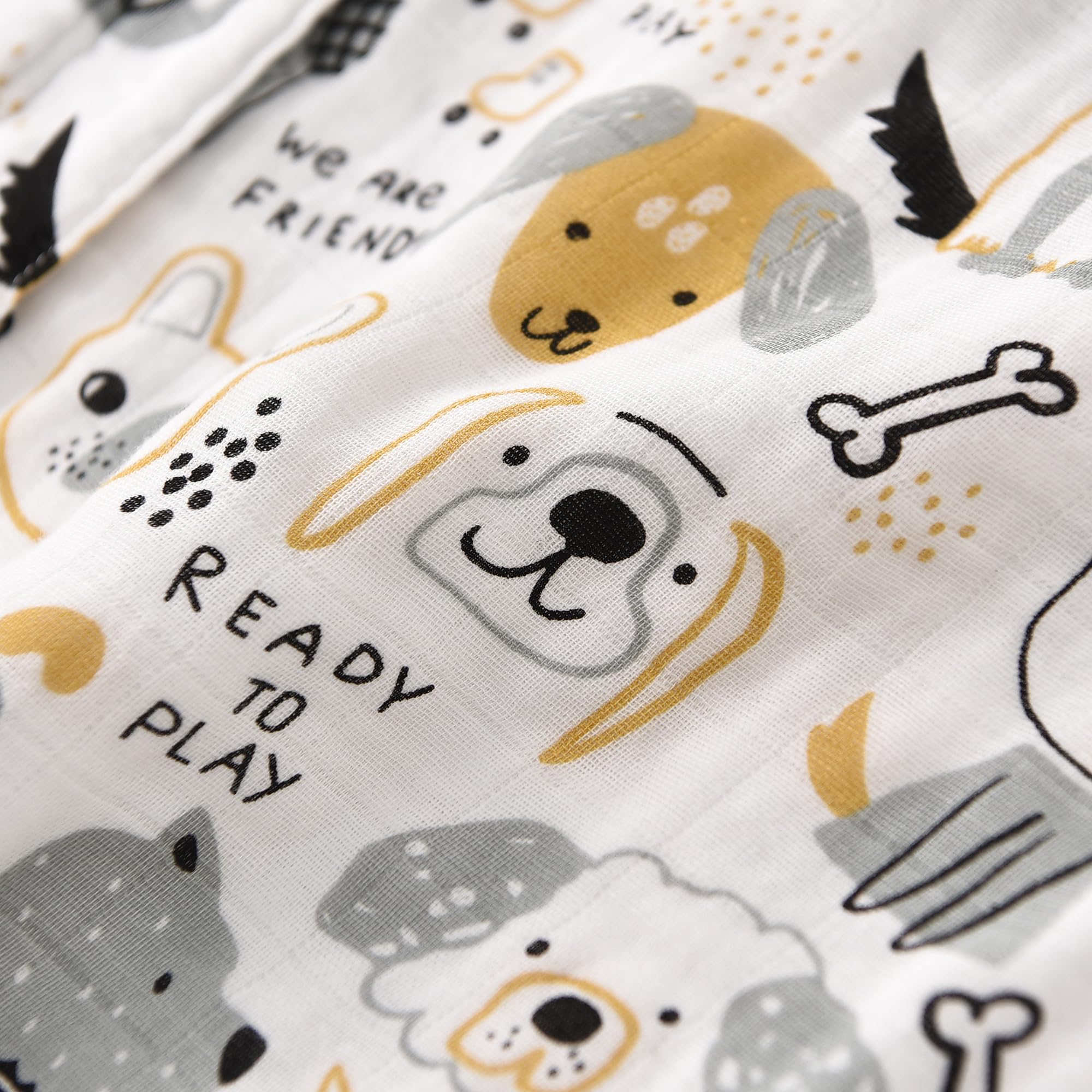 TADO MUSLIN sleeveless design allows leg movement and heat release