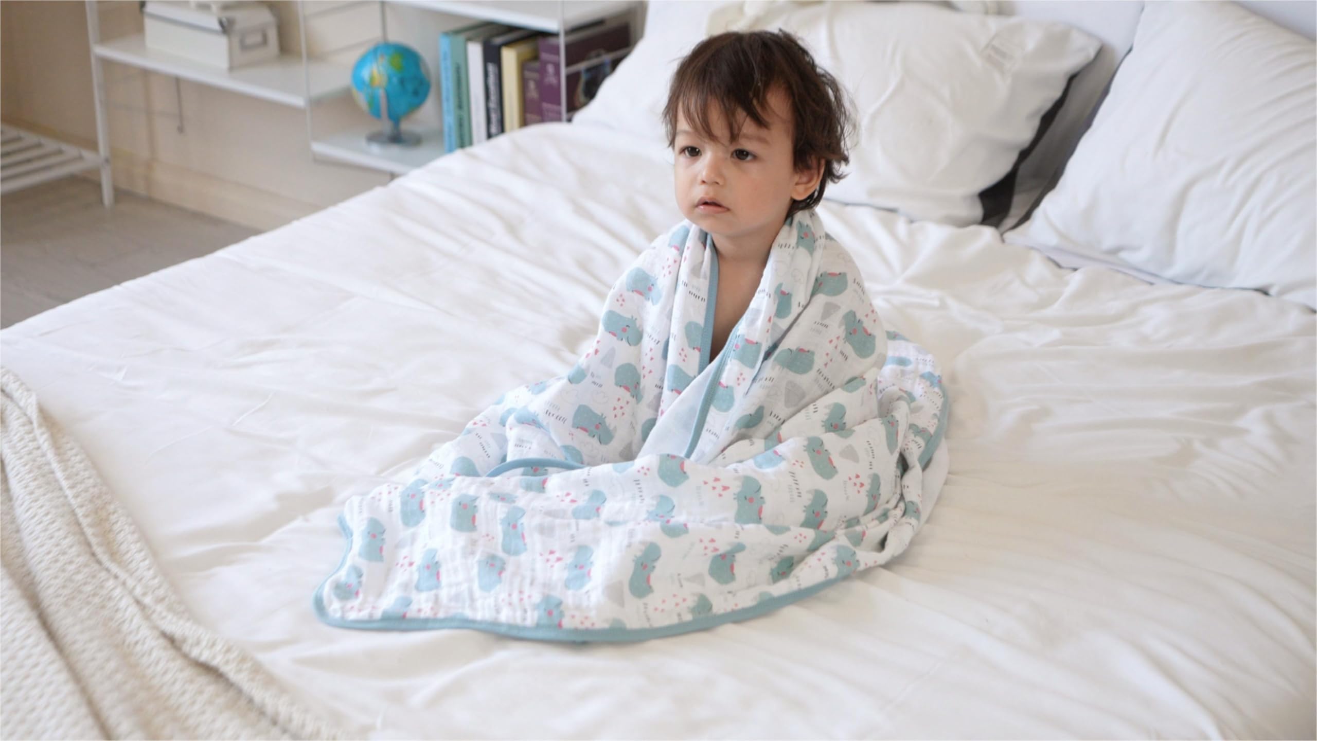 TADO MUSLIN 47x47 size swaddle ideal for versatile use