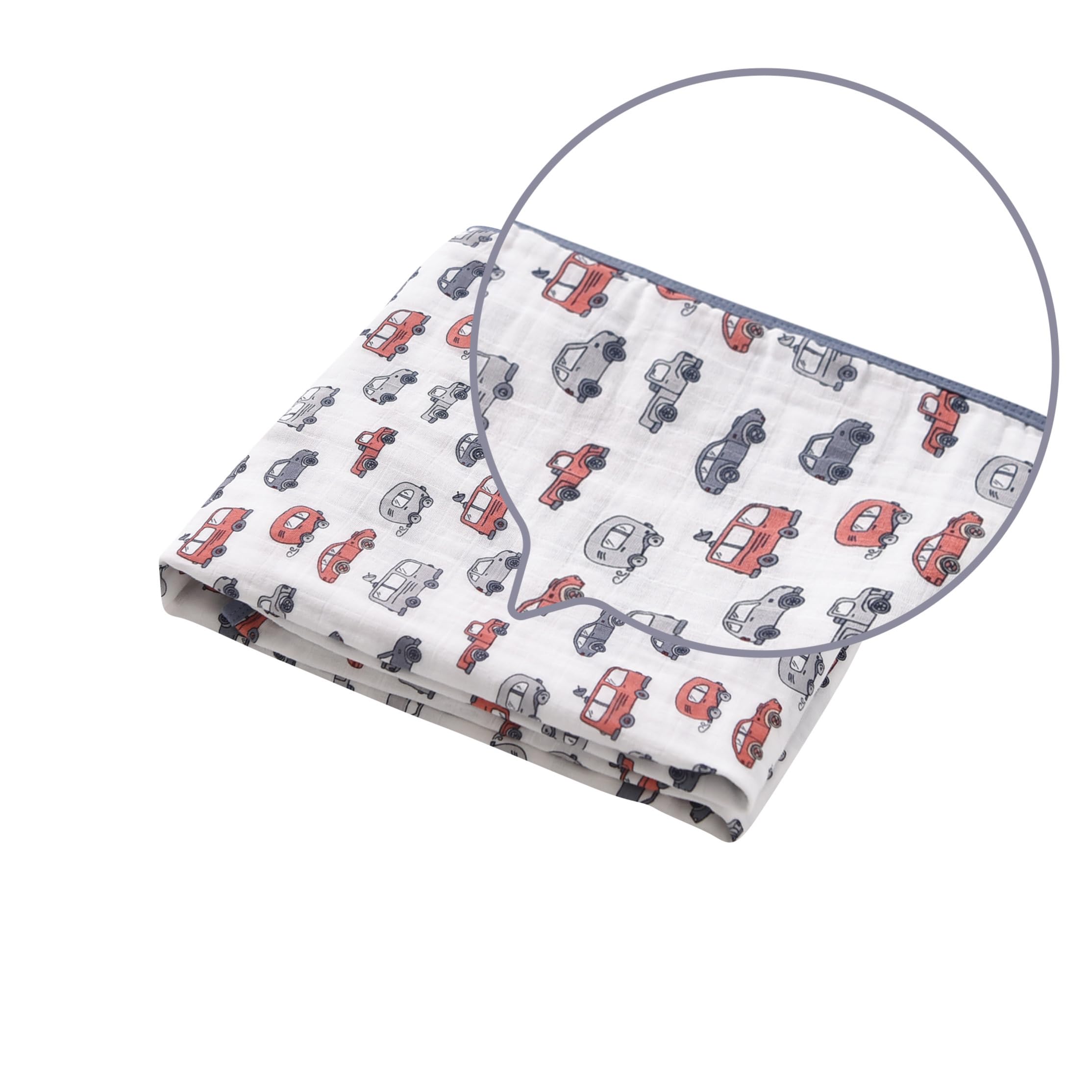 TADO MUSLIN swaddle nursing-cover image demonstrates easy breastfeeding access
