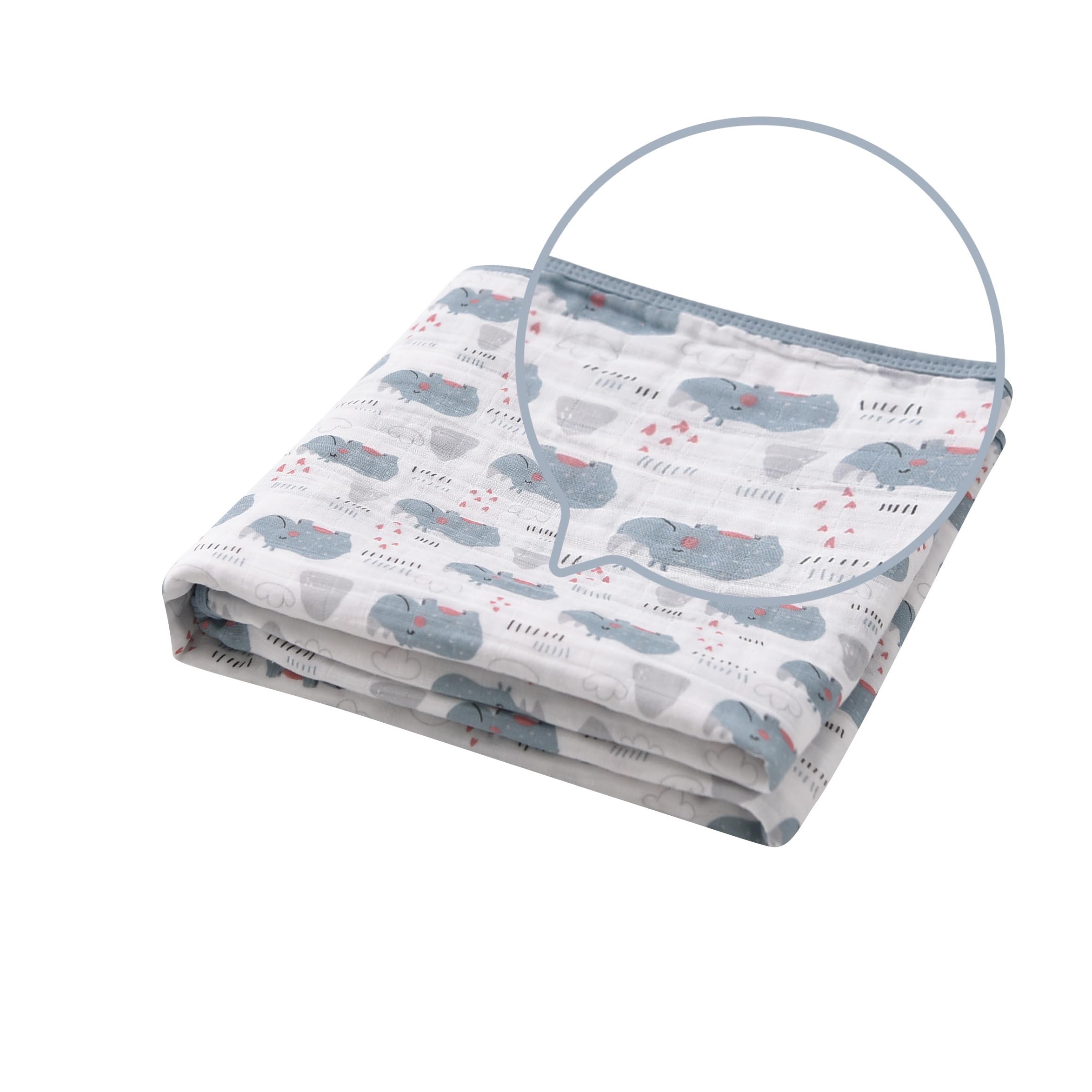 TADO MUSLIN stroller shade swaddle provides lightweight sun protection