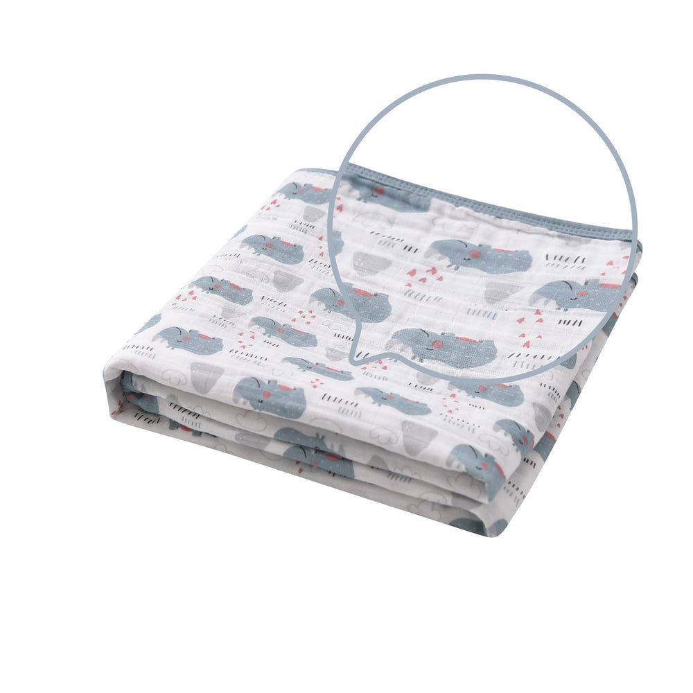 TADO MUSLIN stroller shade swaddle provides lightweight sun protection