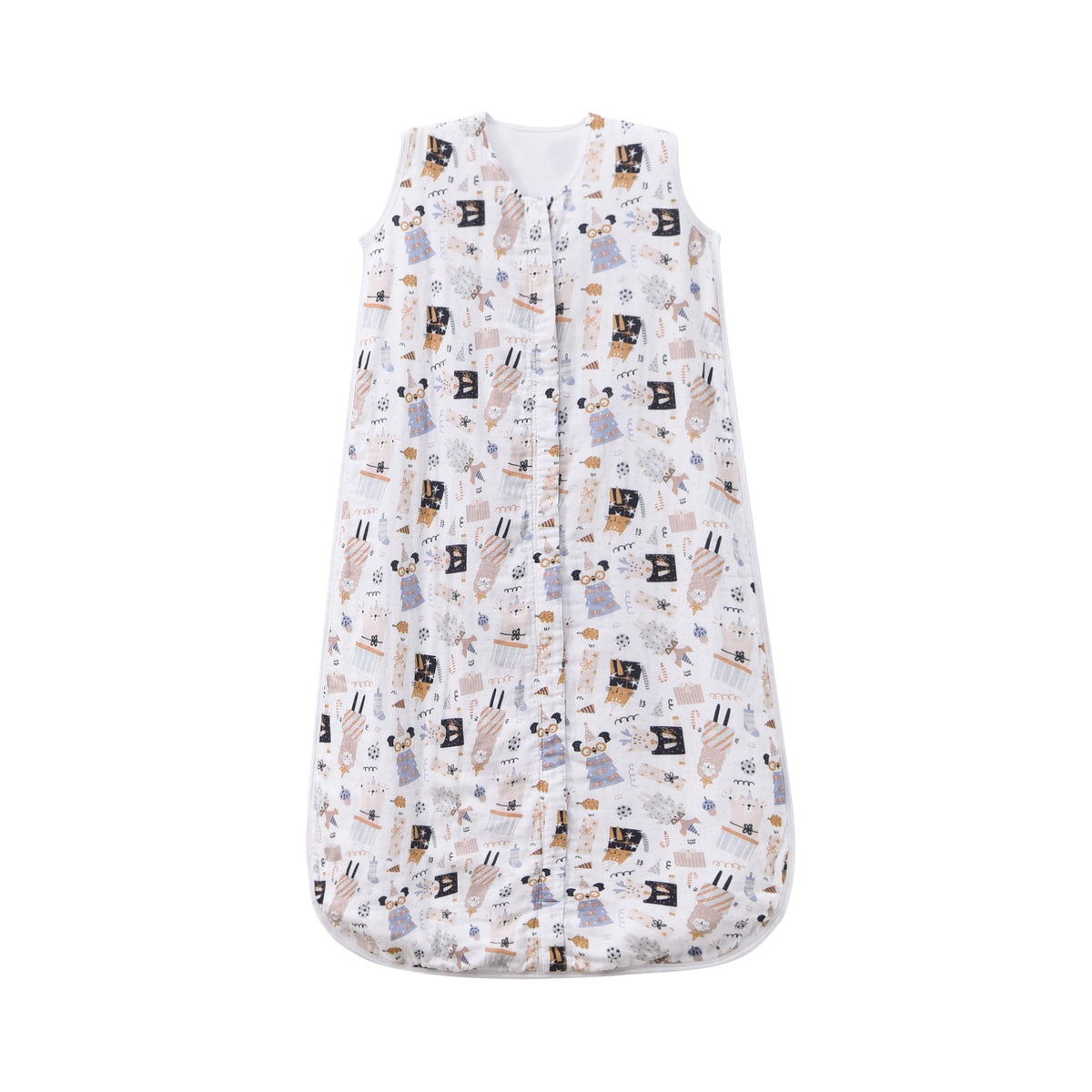 TADO MUSLIN Toddler Sleep Sack on crib highlighting breathable four-layer muslin