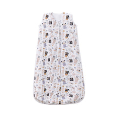 TADO MUSLIN Toddler Sleep Sack on crib highlighting breathable four-layer muslin